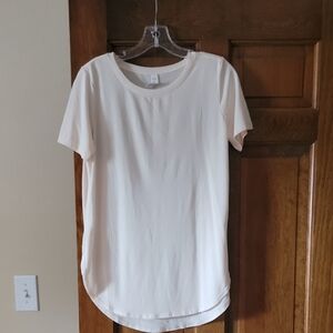 ZYIA Peach Color Short Sleeve Women's Tee